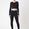 Black Essential Leggings BODD ACTIVE
