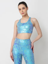 Mermaid Glow Sports Bra