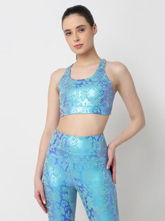 Mermaid Glow Sports Bra