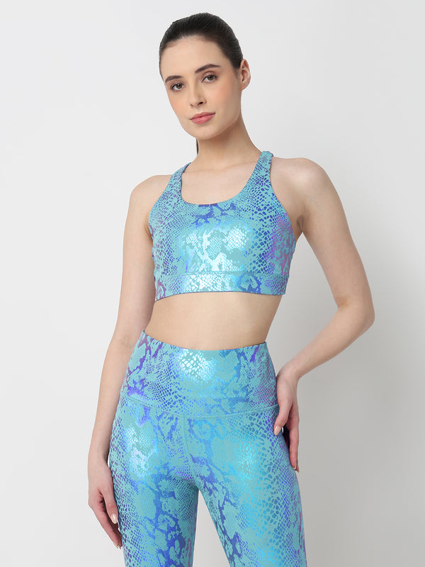 Mermaid Glow Sports Bra