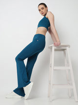 Momentum Shift Teal Flared Pants