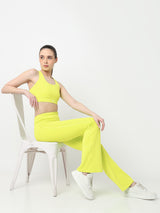 NeonGlow Flared Pants