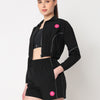 Velocity Black Jacket Set