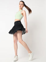 Court Glow Mint Crop Top