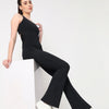 LunaMotion Black Flared Bodysuit