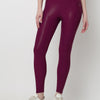 Wine Velocity Gloss Leggings