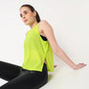 Neon Overlapping Mesh Tank