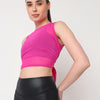 Hot Pink Tie-up Tank