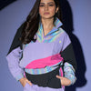 Tanya's Lovin' It Colour Block Pull Up Jacket BODD ACTIVE