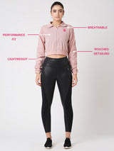 Cotton Candy Rouched Jacket BODD ACTIVE