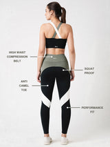 Let’s Have Some Fun Colourblock Leggings BODD ACTIVE