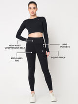 Black Essential Leggings