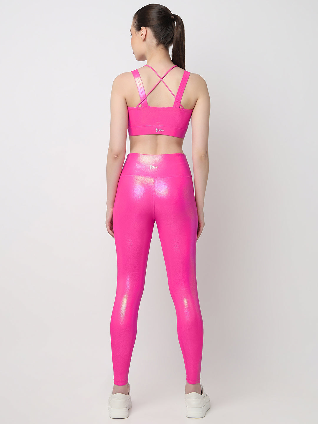 Got That Glow Pink Holo Leggings