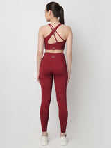 Game Changer Ruby Red Leggings