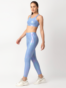 Beachy Blue Holo High Rise Leggings – BODD ACTIVE