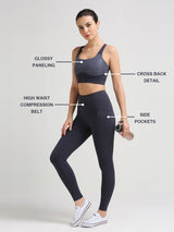 Focus On Me Grey Glossy Set