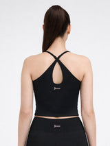 Noir Buttersoft Contour Crop Top
