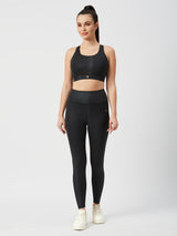 Meet Me In Manhattan Black Metallic Set
