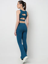 Momentum Shift Teal Flared Pants