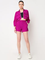 PowerPop Pink Jacket Set