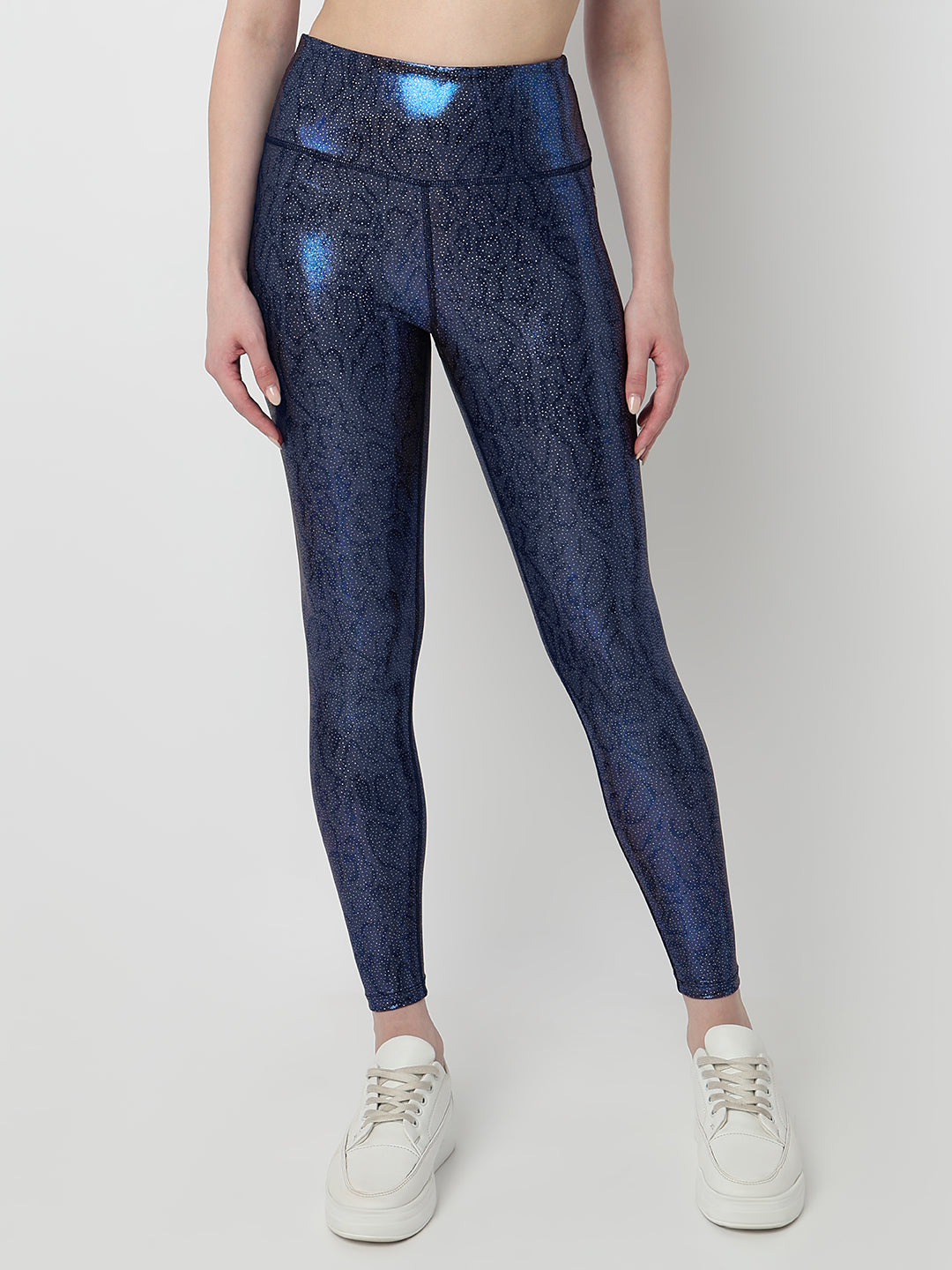 New Era Blue Gloss Leggings