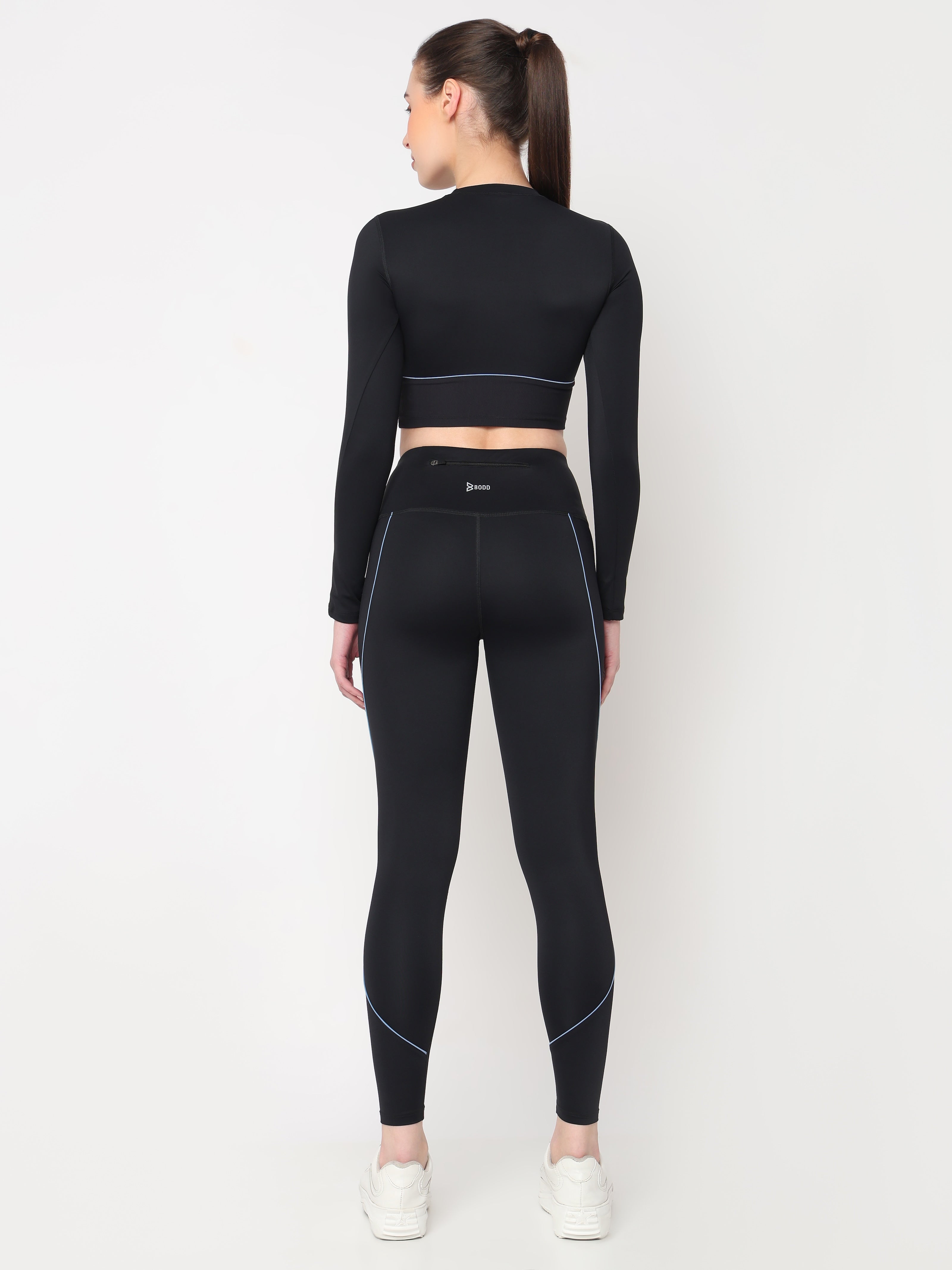 Black & Blue Endurance Leggings