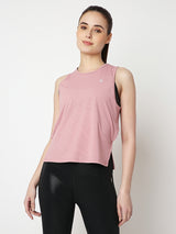 Blush Pink Overlapping Tank