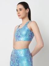 Mermaid Glow Sports Bra