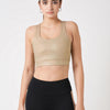 Nevertheless Gold Croc Sports Bra BODD ACTIVE