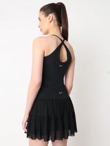 Black Ace Crop Top