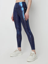New Era Blue Gloss Leggings