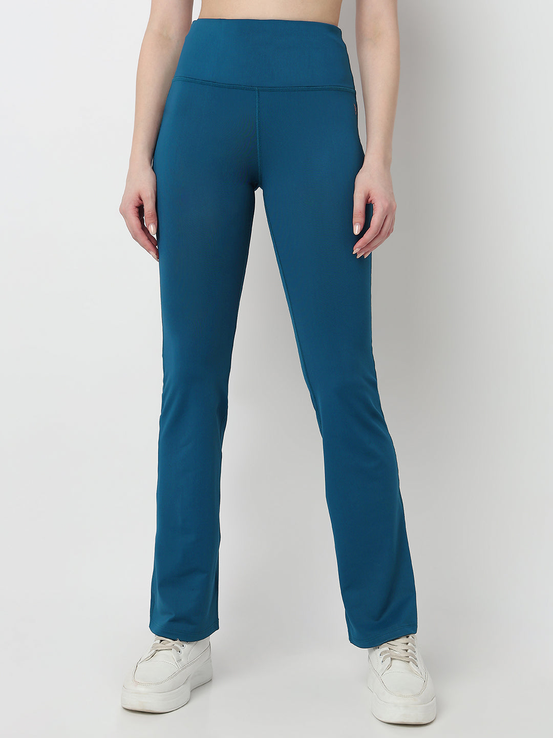 Momentum Shift Teal Flared Pants