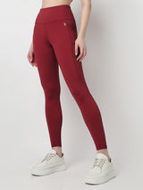 Game Changer Ruby Red Leggings