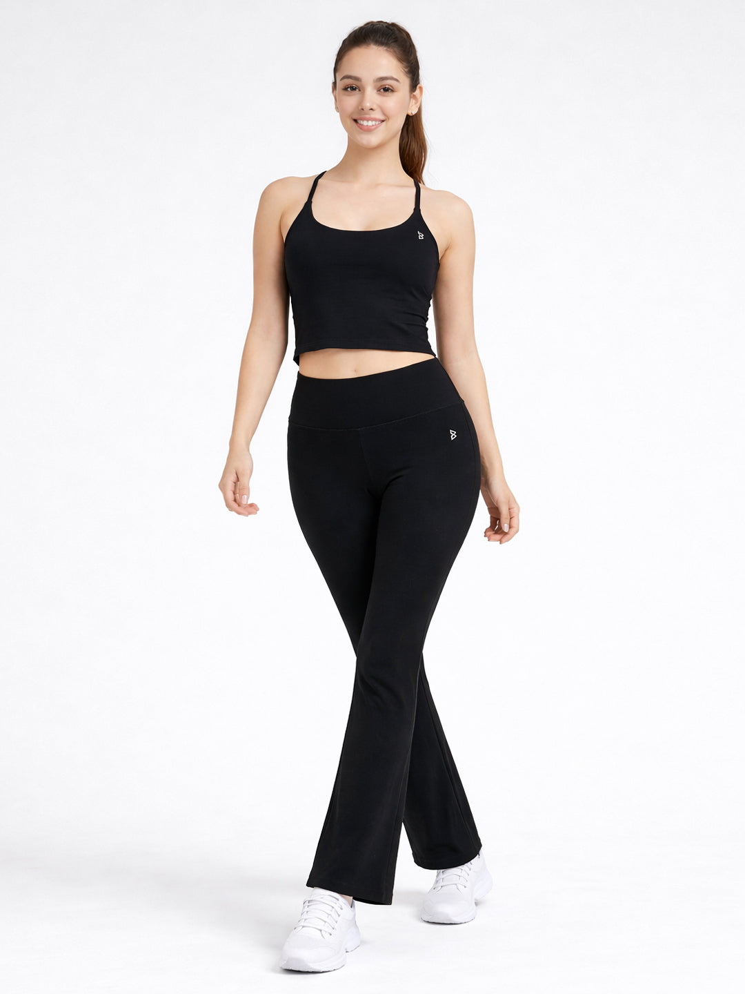Noir Buttersoft Contour Crop Top