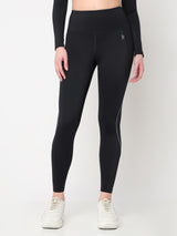 Black & Blue Endurance Leggings