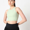 Court Glow Mint Crop Top