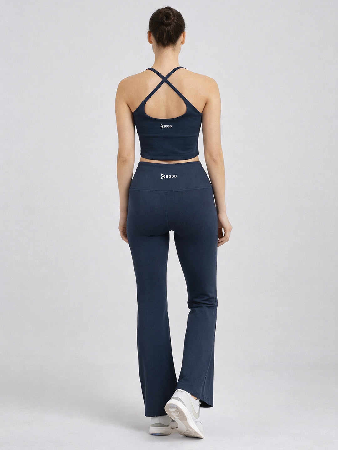 Deep Navy Buttersoft Contour Crop Top