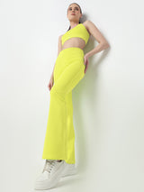 NeonGlow Flared Pants