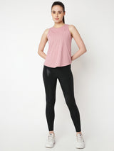 Blush Pink Open Back Tank