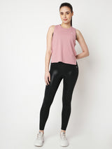 Blush Pink Overlapping Tank