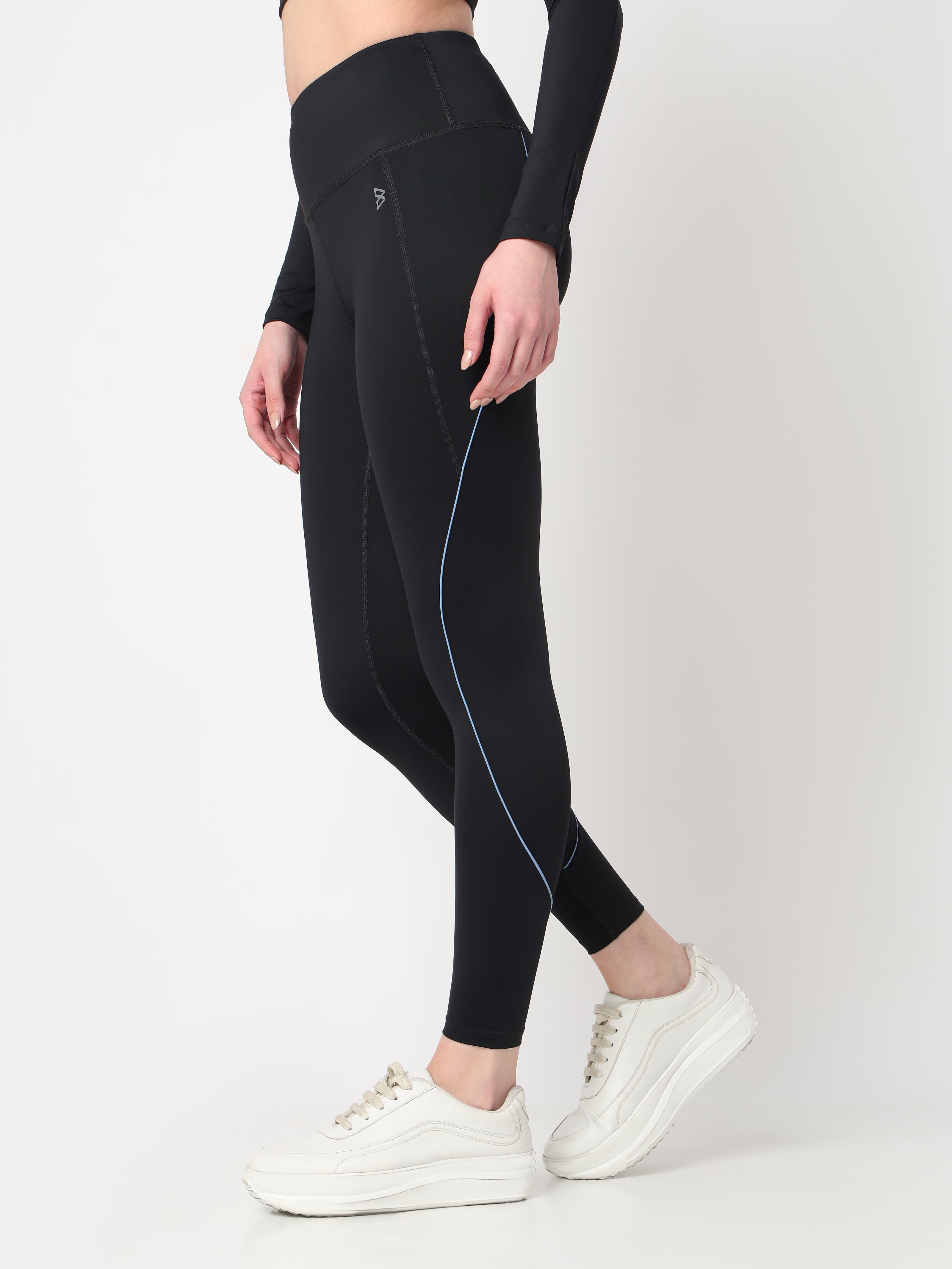 Black & Blue Endurance Leggings