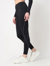 Black & Blue Endurance Leggings