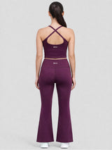 Plum Buttersoft Contour Crop Top
