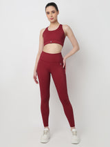 Game Changer Ruby Red Sports Bra
