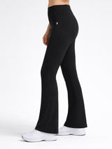 Noir Buttersoft Contour Flared Pants