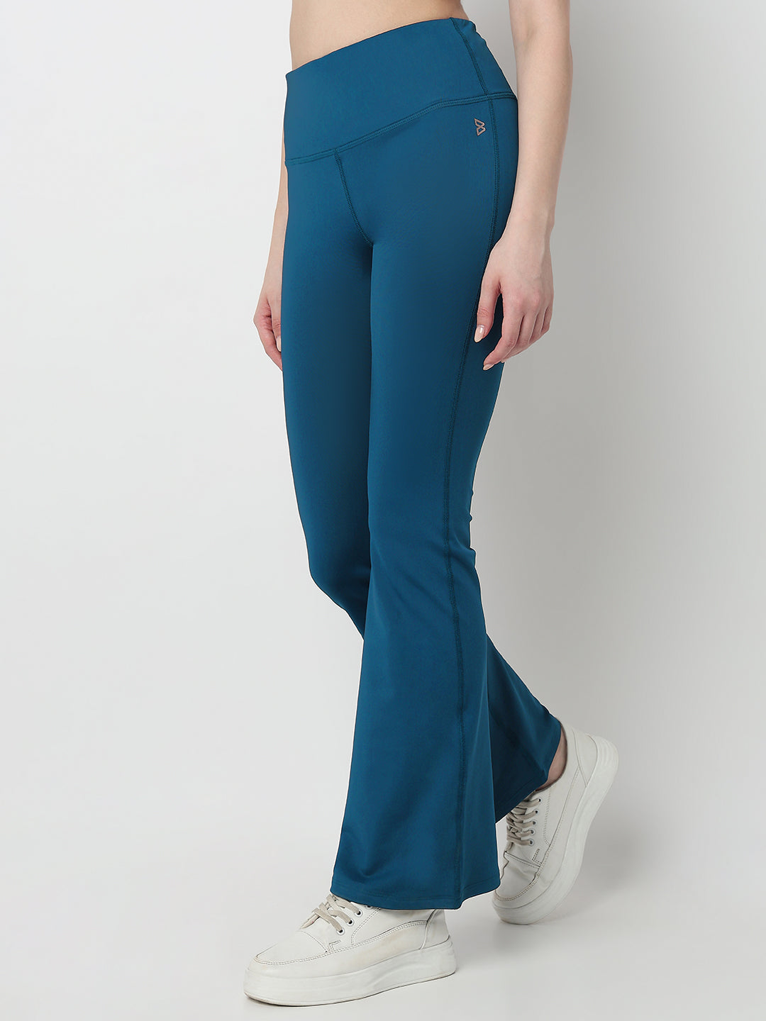 Momentum Shift Teal Flared Pants