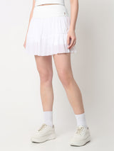 Match Point White Skort