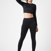 Black & Blue Endurance Leggings BODD ACTIVE