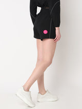 Velocity Black Running Shorts