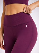 Plum Buttersoft Contour Flared Pants